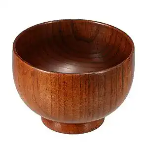 Rasierschale Anself Rasierschüssel, aus Holz 9,5cm/3.74 inches