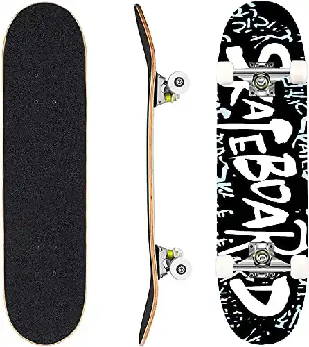 WeSkate-Skateboard WeSkate Skateboard Komplettboard 79x20cm