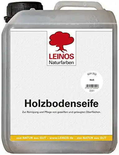 Holzbodenseife Leinos 924 2,50 l Weiß