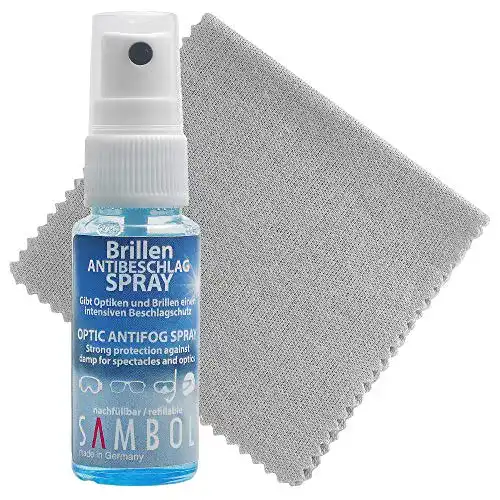 Antibeschlagspray Sambol Brille 30ml plus Brillenputztuch