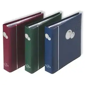 Münzalbum Leuchtturm 310704 NUMIS 5 Hüllen rot