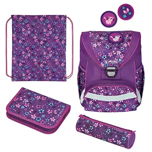 Schulrucksack Herlitz 50026807, UltraLight Plus Flowers