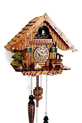 Kuckucksuhr CLOCKVILLA HETTICH-UHREN Schwarzwälder