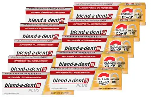 Die beste Blend-a-dent-Haftcreme Blend-a-dent 10x 40g PLUS Haftcreme 2026 Test Bestseller Blend-a-dent-Haftcreme Blend-a-dent 10x 40g PLUS Haftcreme