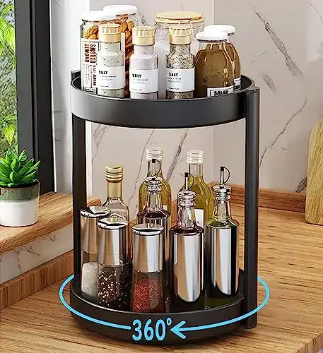 Küchenrondell NEEMOSI Doppelschicht, um 360° drehbar