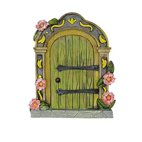 Feentür MUAMAX Feen-Gartentür Miniatur Green