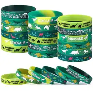 Silikonarmband vamei 30 Stück Dinosaurier Silikon Armbänder