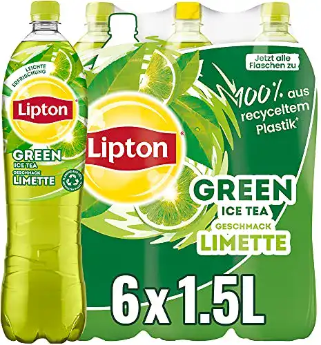 Lipton-Eistee LIPTON ICE TEA Green Lime, 6 x 1.5l