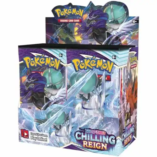 Pokémon-Display Pokémon Sword & Shield Chilling Reign Booster