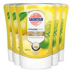 Sagrotan-Flüssigseife Sagrotan No-Touch Küchenseife Citrus 5 x