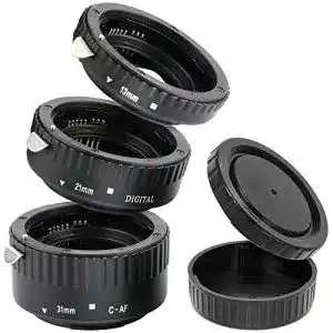 Makro-Zwischenringe Impulsfoto Automatik Zwischenringe 3-teilig