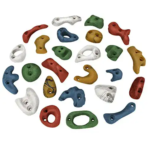 Alpidex-Klettergriffe ALPIDEX 25 Klettergriffe Starterset