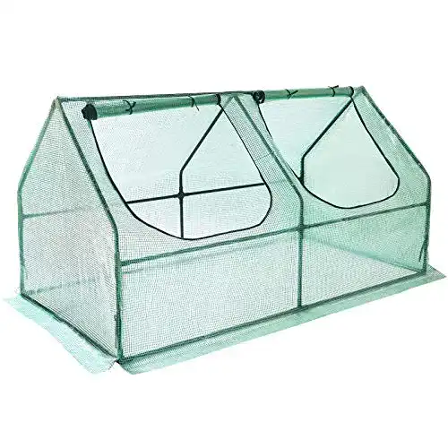 Foliengewächshaus Yorbay Frühbeet Gewächshaus 180 x 90 x 90cm