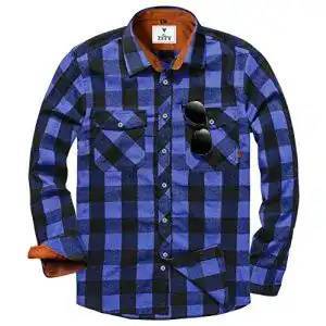 Flanellhemd SwissWell Herren Hemd Langarm mit Kapuze