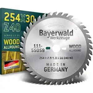 Kreissägeblatt 254×30 mm QUALITÄT AUS DEUTSCHLAND Bayerwald