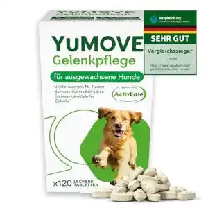 Gelenktabletten für Hunde Lintbells YuMOVE, 120 Tabletten
