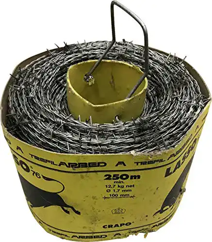 Stacheldraht DTZ Crapo Lasso 250m (1,7mm) Spitzdraht