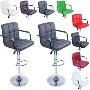 Barhocker mit Armlehne TRESKO ® 2er Set Lehne Barstuhl