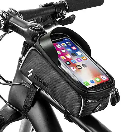Fahrrad-Rahmentasche (Handy) unibelin Fahrrad Rahmentasche
