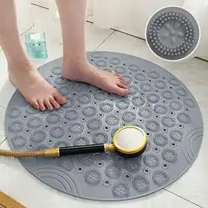 Badewannenmatte AYADA Badematte, rutschfest, mit Saugnäpfe
