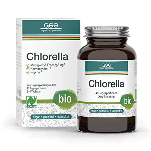 Mikroalgen GSE Biologische Nahrung GSE Chlorella Presslinge