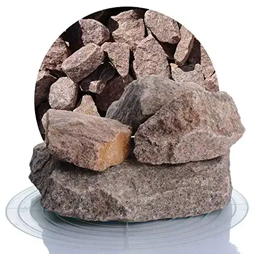 Granitsplitt Schicker Mineral Granit Ziersplitt rot 25 kg