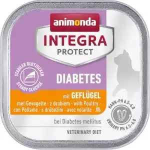 Diabetes-Katzenfutter animonda INTEGRA PROTECT Geflügel, 16x