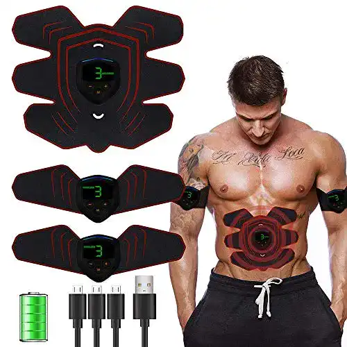 Muskelstimulator FZSQ ABS Stimulator Muscle Toner, Smart