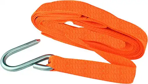 Wildbergehilfe EUROHUNT Dreizug Ziehgurt, Orange, M