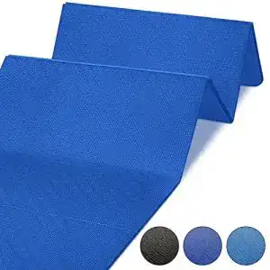 Faltbare Isomatte POWRX Gymnastikmatte Faltbar PVC Frei