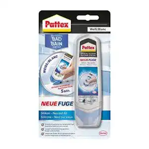 Pattex-Silikon Pattex Perfektes Bad Neue Fuge, Silikon 100ml