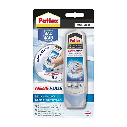 Pattex-Silikon Pattex Perfektes Bad Neue Fuge, Silikon 100ml