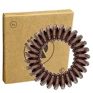 Spiral-Haargummi Reskthetic ® Spiral Haargummi 4 Stück, 4 cm