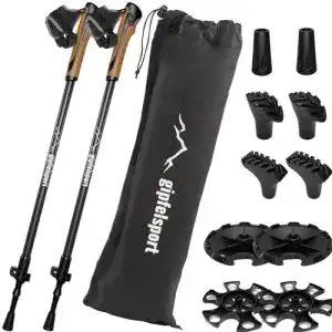 Nordic-Walking-Stöcke gipfelsport Nordic Walking Stöcke Carbon