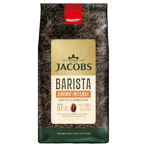 Jacobs-Kaffee Jacobs Kaffeebohnen Barista Editions Crema Intense