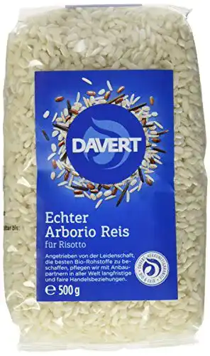 Risotto-Reis Davert Arborio Reis weiß für Risotto, (4x 500 g)