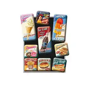 Kühlschrankmagnete Nostalgic-Art Retro Kühlschrank-Magnete, 9