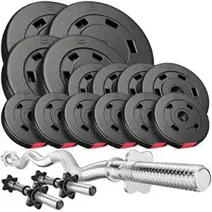 Hantelscheiben HS HOP-SPORT Hop-Sport Hantelset 56 kg