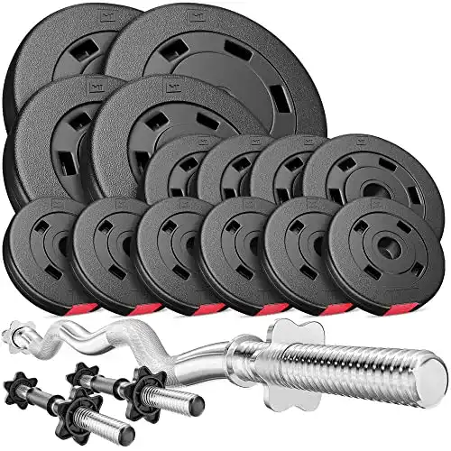 Hantelscheiben HS HOP-SPORT Hop-Sport Hantelset 56 kg