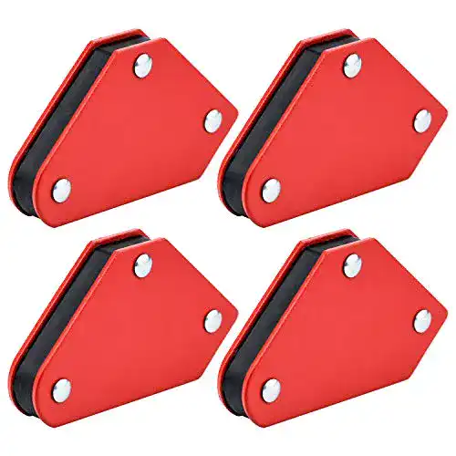 Schweißmagnet SANTOO 4 Stk Magnetische Schweißwinkel Set