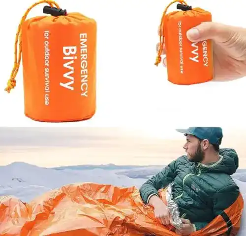Notfall-Schlafsack LATTCURE Wasserdicht Ultraleicht
