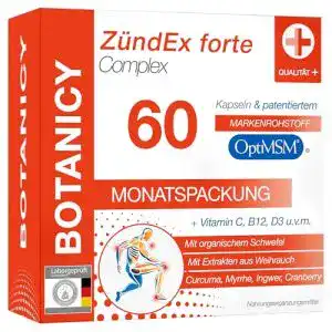 Schmerzmittel Botanicy Zündex Forte Complex 60 Kapseln