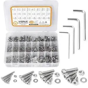 Edelstahl-Schrauben VIGRUE 1225Pcs Schrauben Set