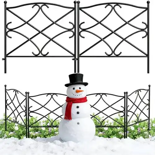 Steckzaun Amagabeli Garden Home 60CM X 300CM Gartenzaun