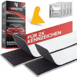 Klett-Kennzeichenhalter Namotec