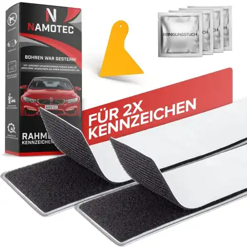 Klett-Kennzeichenhalter Namotec