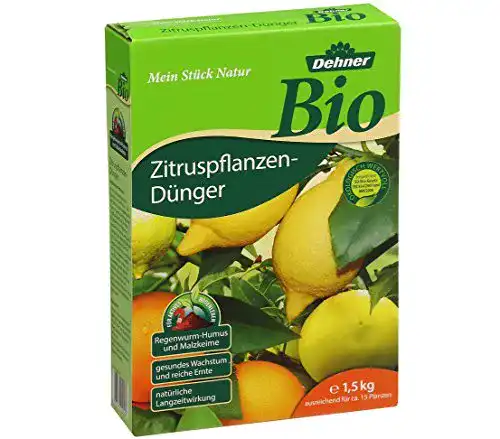 Zitrusdünger Dehner Bio Zitruspflanzen-Dünger, 1.5 kg, für ca. 15 Pflanzen