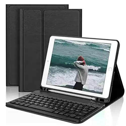 iPad-Air-2-Tastatur D DINGRICH Tastatur Hülle für iPad