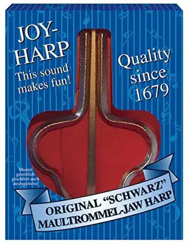 Maultrommel Orig. Schwarz JOY HARP 82mm, Nr. 15