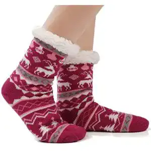 Weihnachtssocken JARSEEN Damen Herren Kuschelsocken